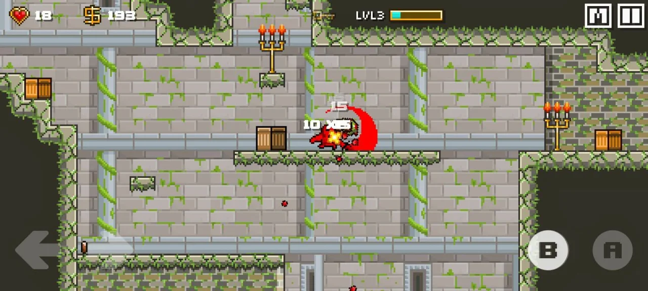 2D Sword of Knight Unity Mobile Platformer Template — screenshot 4