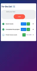 ToDo List App Task Manager with ETA & Edit Feature
