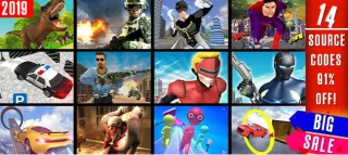 Mega Bundle Offer: 36 Premium Quality Unity 3D - 2D Games