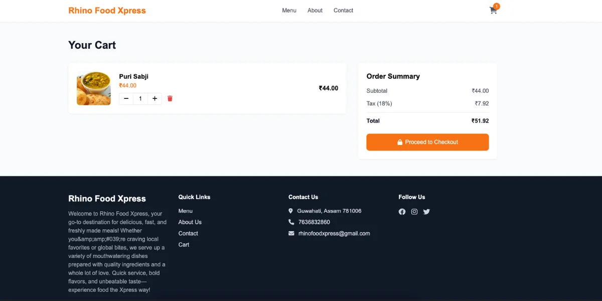 Restaurant Hub | Multi Restaurant SaaS Website, Has Been Rejected — screenshot 7