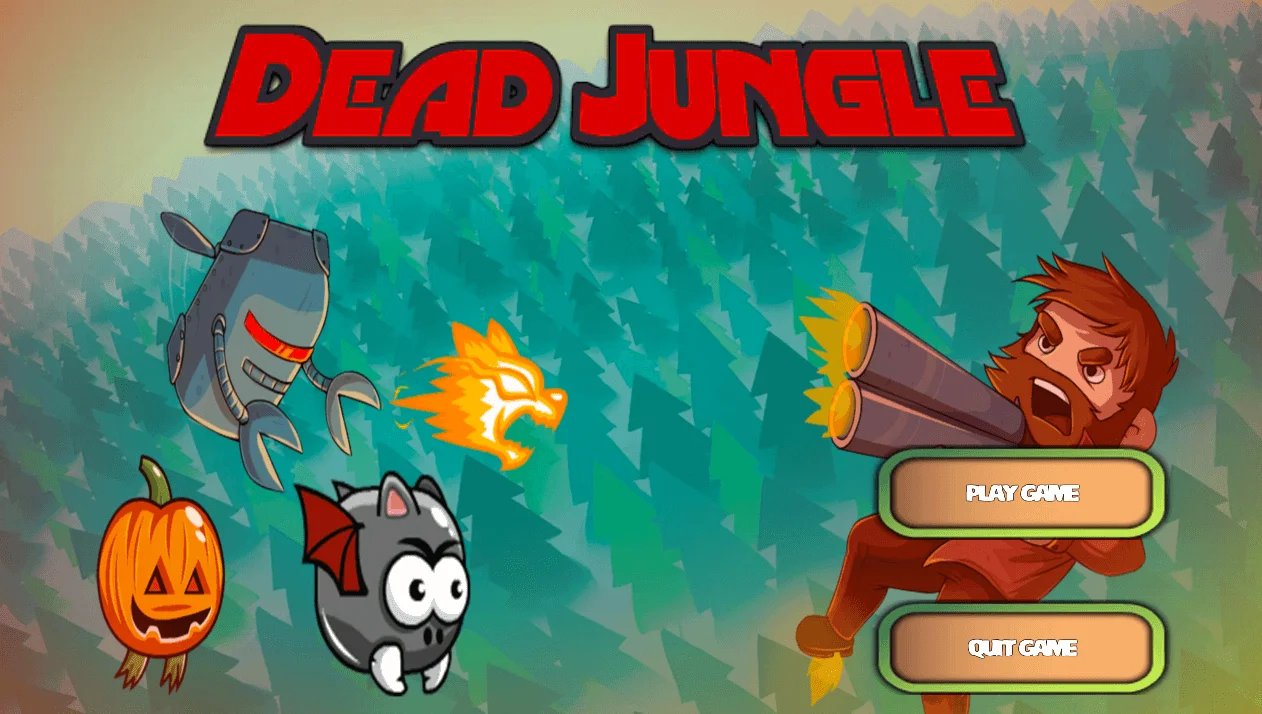 Dead Jungle Unity Source Code — screenshot 1