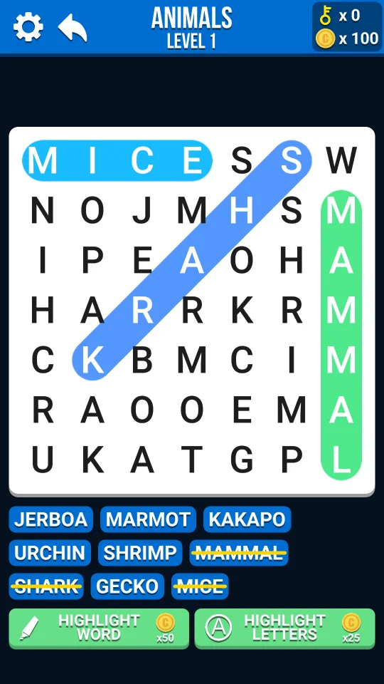Word Search – Puzzle Game — screenshot 3