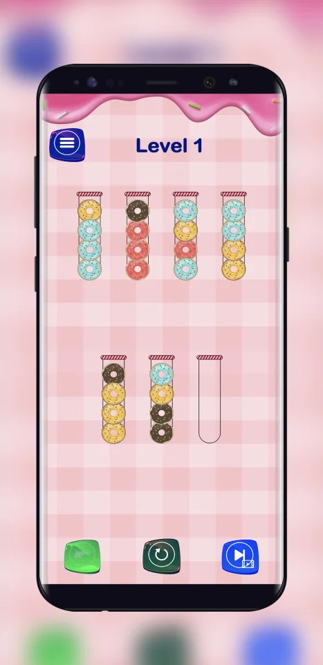 Sweet Donuts Sort Puzzle — screenshot 3