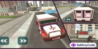 Bank Cash Security Van Sim: ATM Cash Transport Game 64 Bit