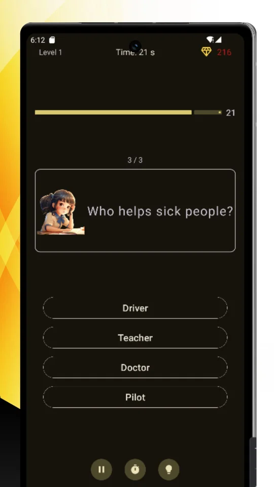 BrainyStudent English Quiz App Game — screenshot 3