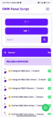 SMM Panel Premium Script