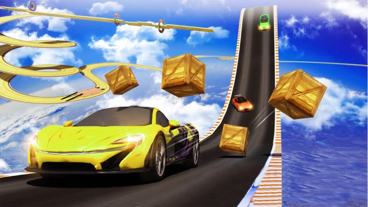 Extreme Mega Ramp Stunt Car Racing: Impossible Track Stunt — screenshot 3