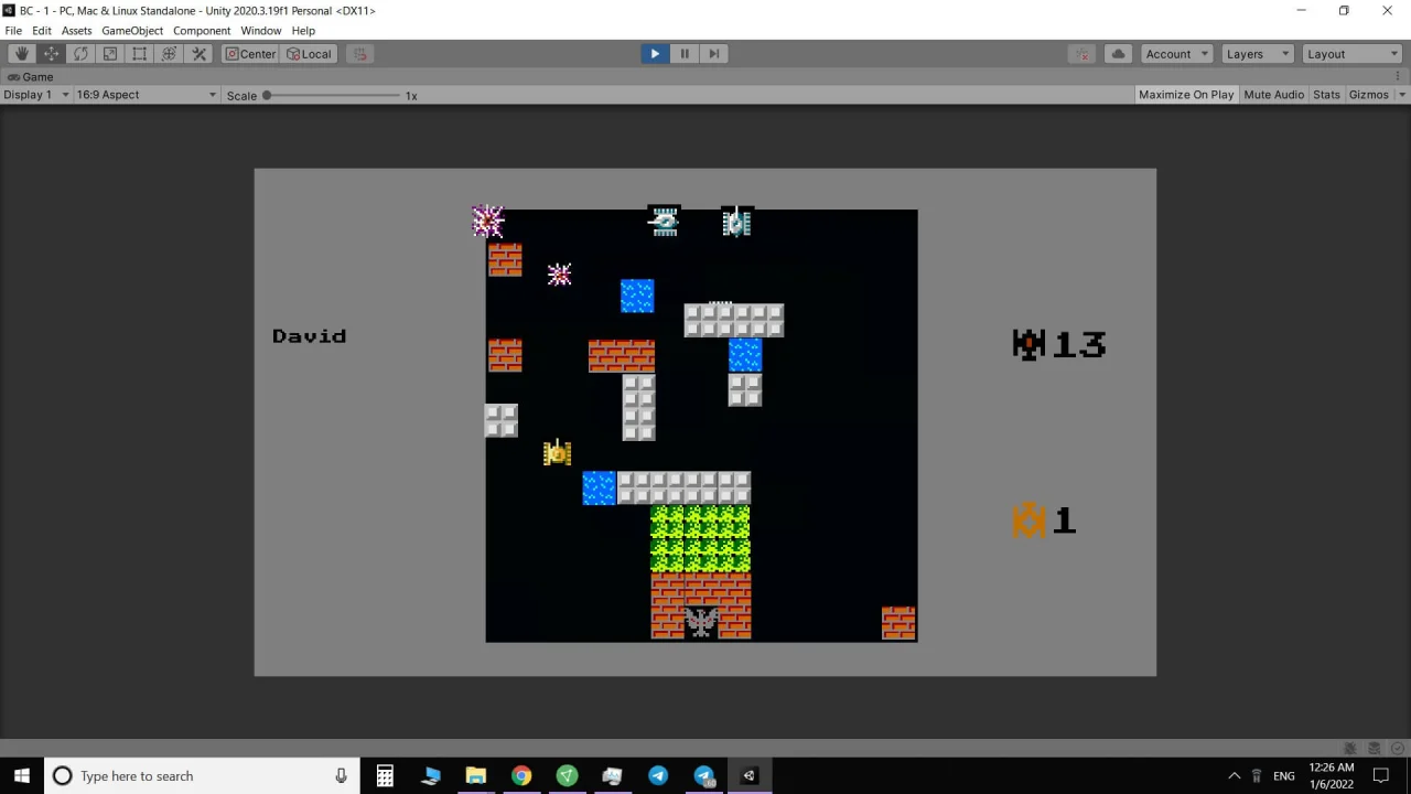 Battle City - Unity 2D — screenshot 2