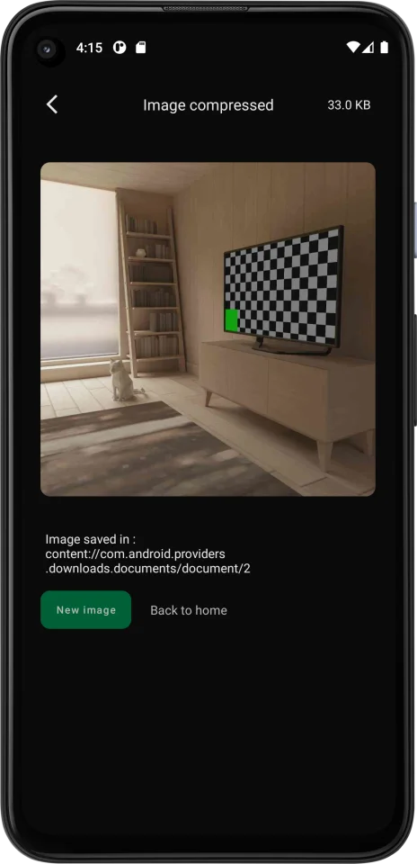 Photo Compressor - Android Studio Compressed Image — screenshot 3