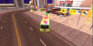 American Football Passenger Bus Game: Coach Simulation Game