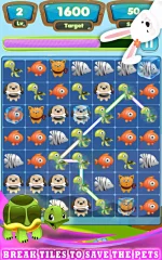 Farm Pet Rescue Game: Match 3 Puzzle Pet