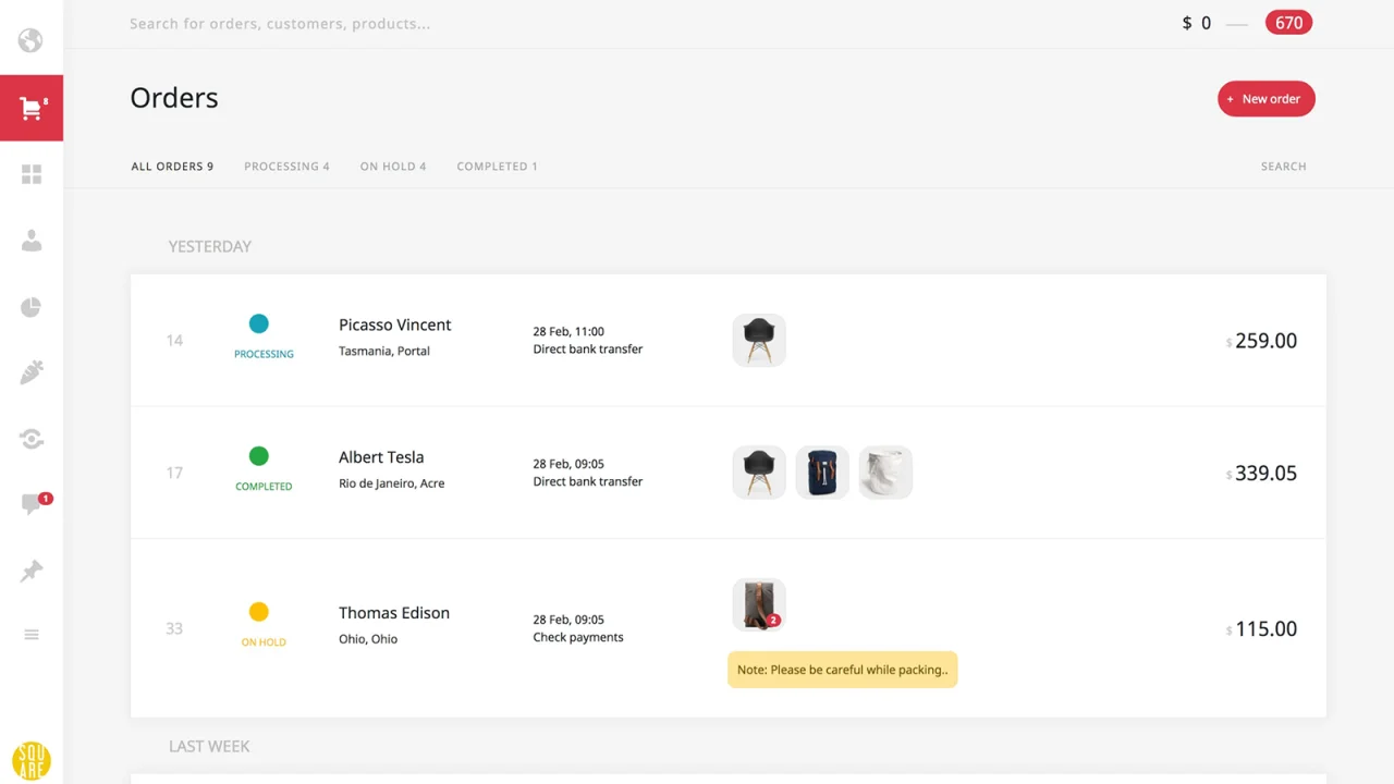 Energy+ a Beautiful Admin Panel for WooCommerce — screenshot 4