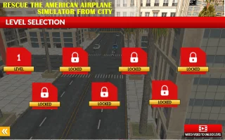 American Airplane Fire Fighter City - Ambulance Rescue