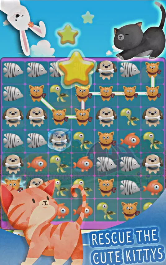 Farm Pet Rescue Game: Match 3 Puzzle Pet — screenshot 2