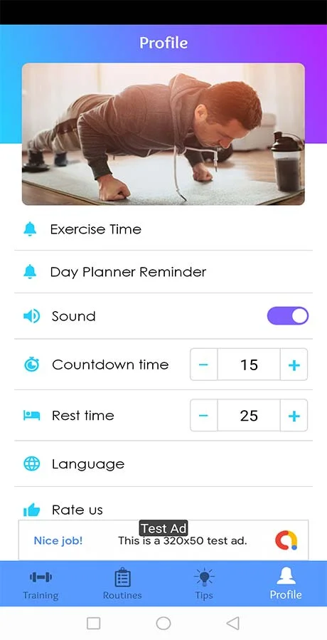 Android Workout Pro - Men Workout & Women Workout App (v2) — screenshot 10