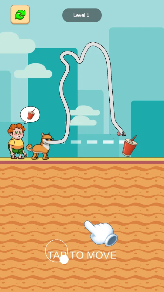 Long Nose Dog Borzoi Dog Puzzle Trending Game — screenshot 1