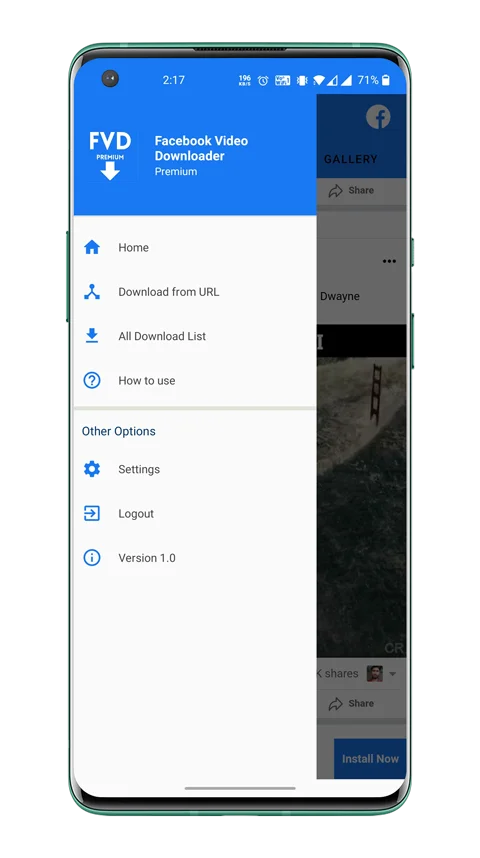 FVD v3.0 - Facebook Video Downloader Premium (Download Public, Private Videos), FB, AdMob Ads + FCM — screenshot 4