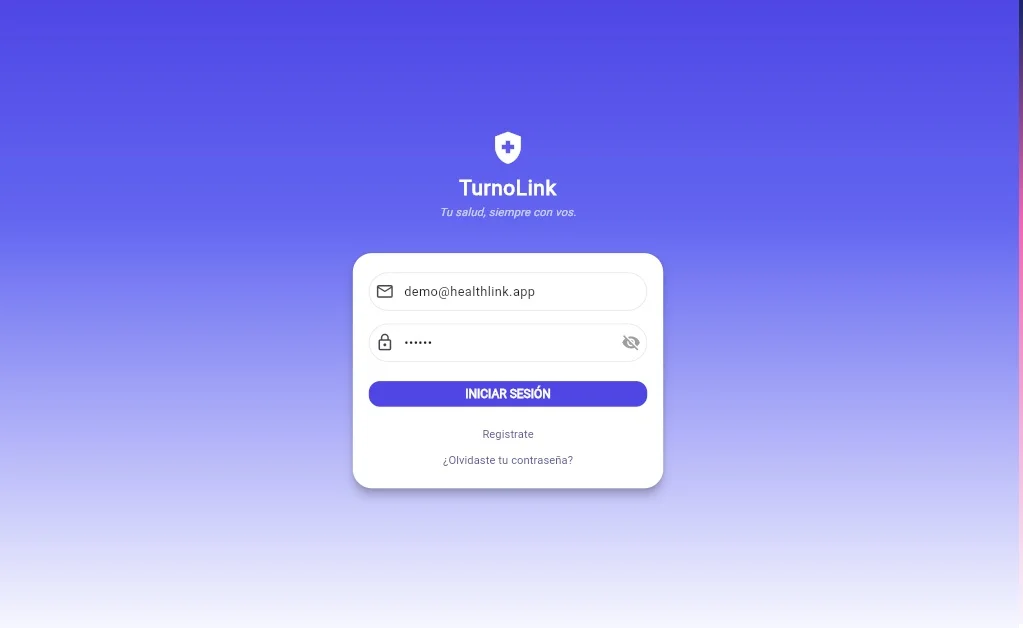 TurnoLink Appointment Booking System | Flutter Mobile App + Admin Panel — screenshot 5
