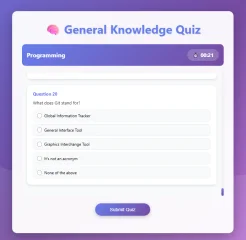 General Knowledge Quiz