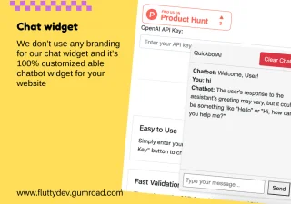 QuickbotAI | Train ChatGPT on Your Own Data | AI Chatbot Development Solution