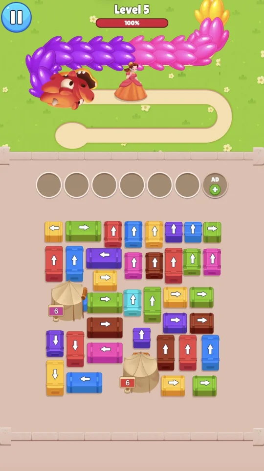 Queen Rescue - Dragon Puzzle — screenshot 10