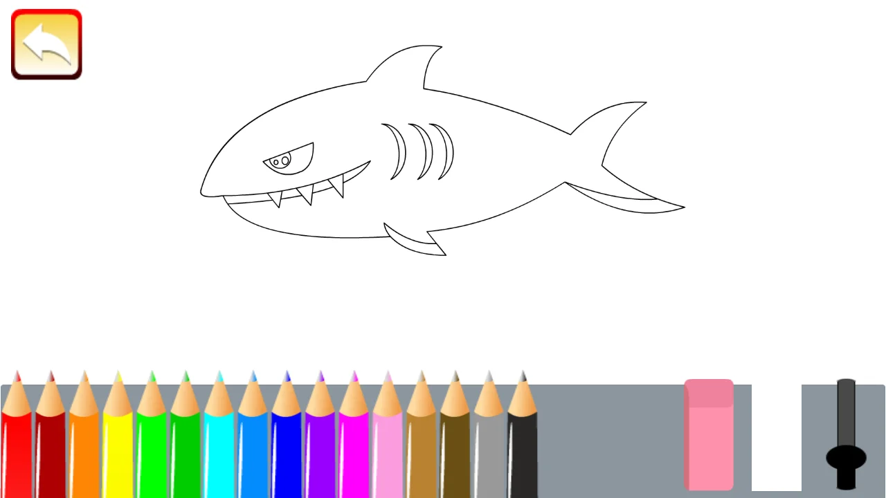 Edukida - Your Own Coloring Aquatic Unity Kids Game for Android and iOS — screenshot 3
