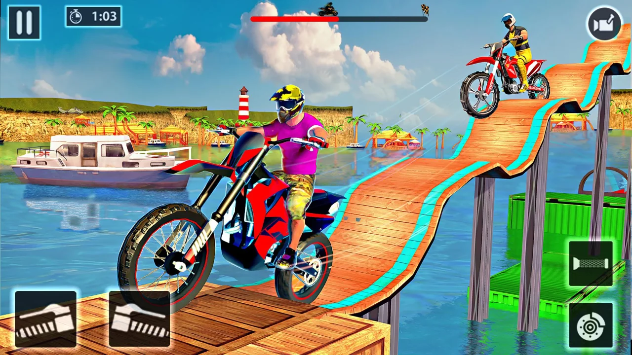 Tricky Bike Stunt Bike Games — screenshot 2