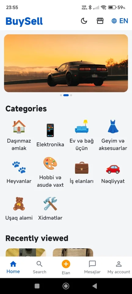 Buysell - PHP MySQL Marketplace Flutter App — screenshot 4