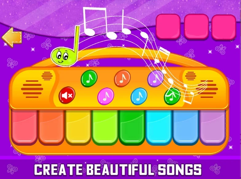 Little Piano Drum and Music Instrument for Kids Game — screenshot 2
