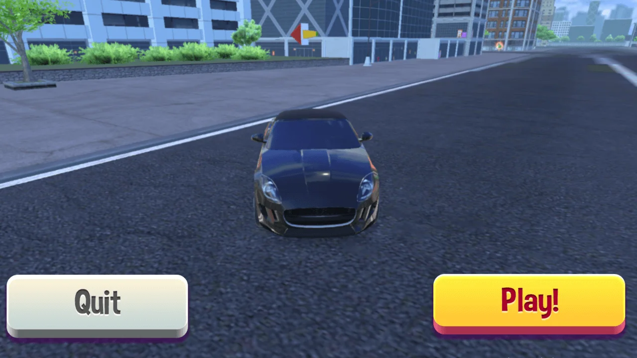 City Car Driver: Street Racing Game 64BIT Source Code — screenshot 1