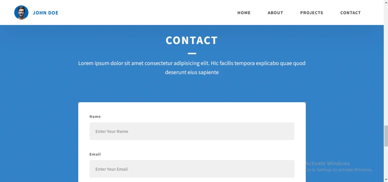 PortFolio — screenshot 2