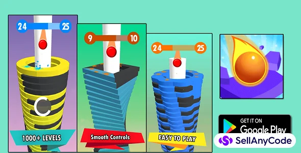 Stack Crush - Stack Breaker Ball Jump