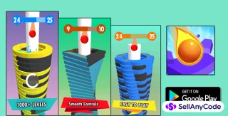 Stack Crush - Stack Breaker Ball Jump