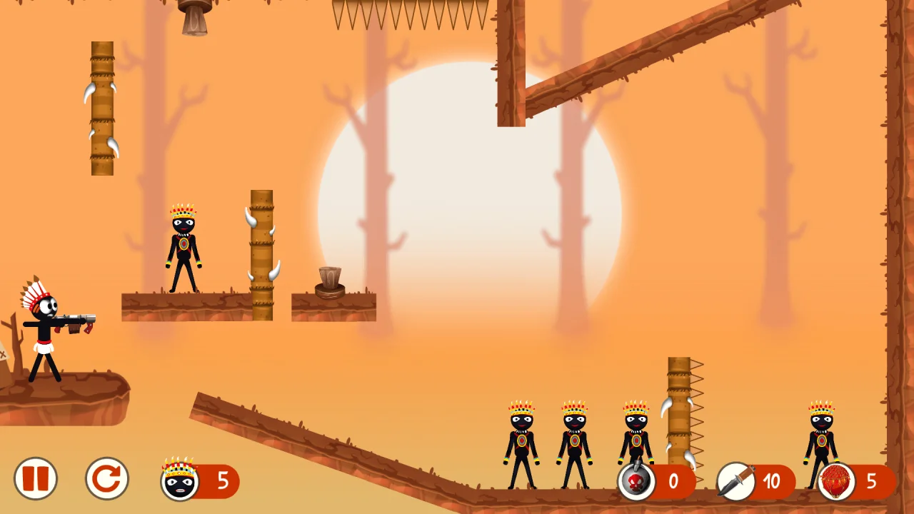 Stickman Hunter — screenshot 2