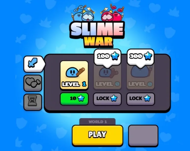 Slime War - HTML5 Game | Mobile + Desktop | Construct 2 — screenshot 1