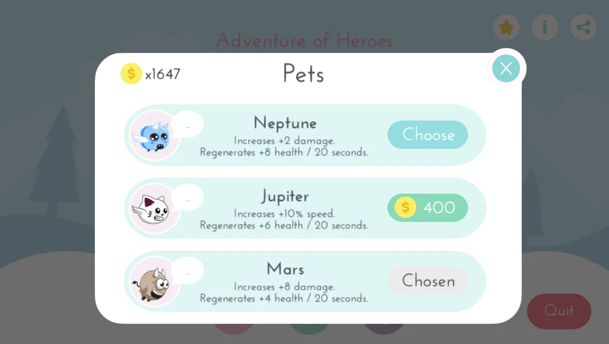 Mysteria World: Adventure of Heroes (64 Levels + 9 Bosses) Unity Game Template — screenshot 7