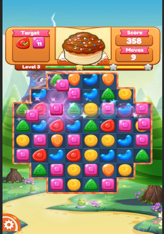 Cookie Blast Mania – Match 3 Game Unity Template — screenshot 2