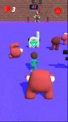 Alphabet Lore Squid Survival Game