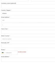 WooCommerce International Phone Input