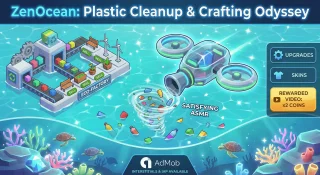 ZenOcean: Eco-Cleanup ASMR