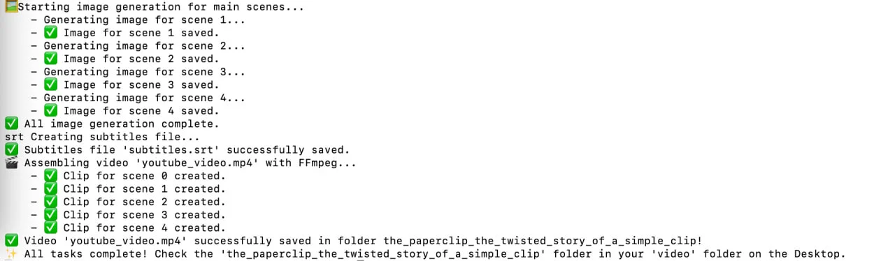 Powerful Python Scripts for Video Creators — screenshot 1
