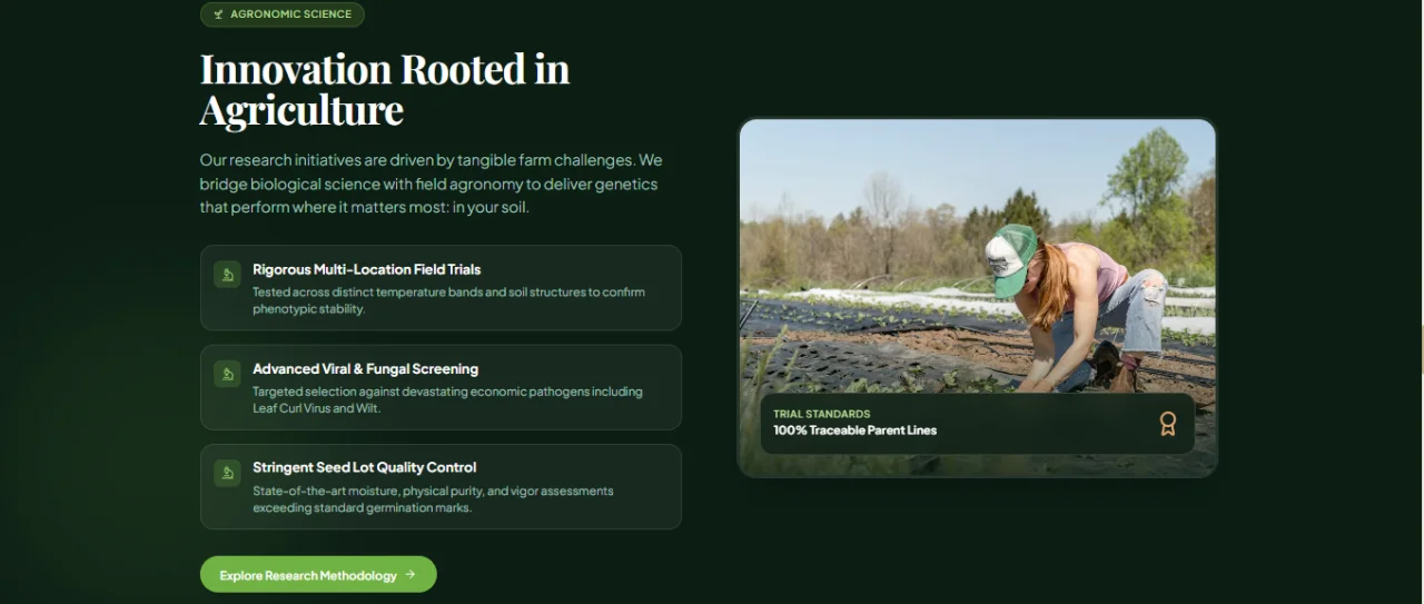 TerraSprout Seed Company Website Template — screenshot 5