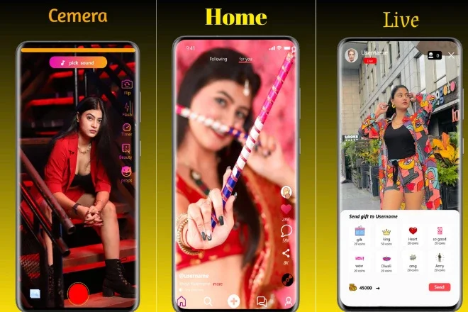 TicTic - Android Media App for Creating and Sharing Short Videos Only Extended License — screenshot 2