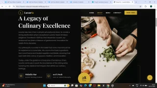 Luxuria Luxury Restaurant HTML Template