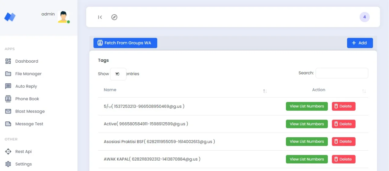 Wa Gateway | Multi Device BETA | V3.0 MPWA MD — screenshot 5