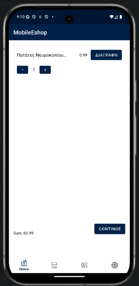 Eshop Mobile Android App — screenshot 6
