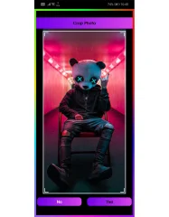 Android Edge Lighting Wallpaper - Digital Clocks Wallpaper