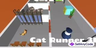 Cat Runner 3D – Game Template