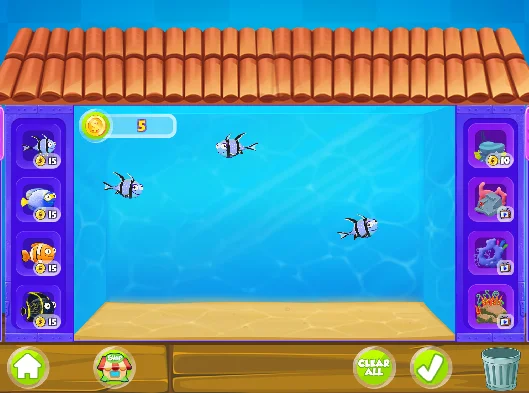 Happy Aquarium - Unity Source Code — screenshot 4