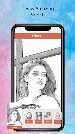 Pencil Drawing Sketch Editor — screenshot 1